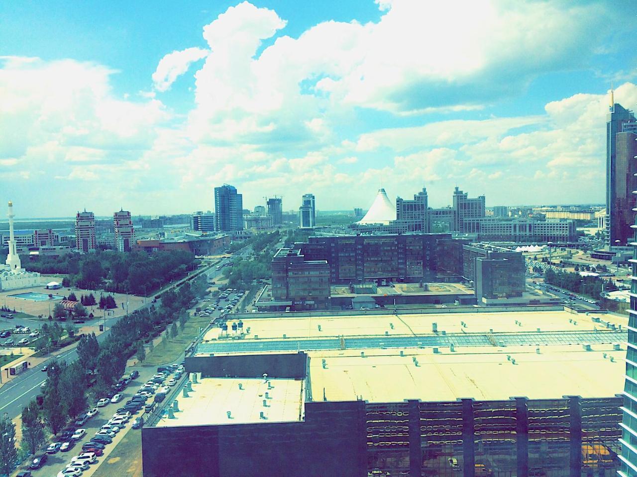 Amasing Apartment On Dostyk 5 Str Astana Exteriör bild